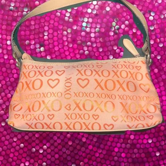 XOXO Y2K Vintage Pink Shoulder Bag - Picture 2 of 10